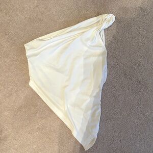 White Asymmetrical Top